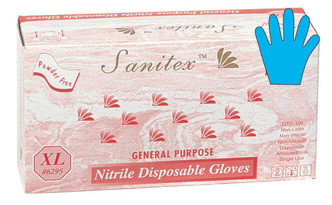 Sanitex General Purpose Gloves 100 pc/bx 10 bx/cs
